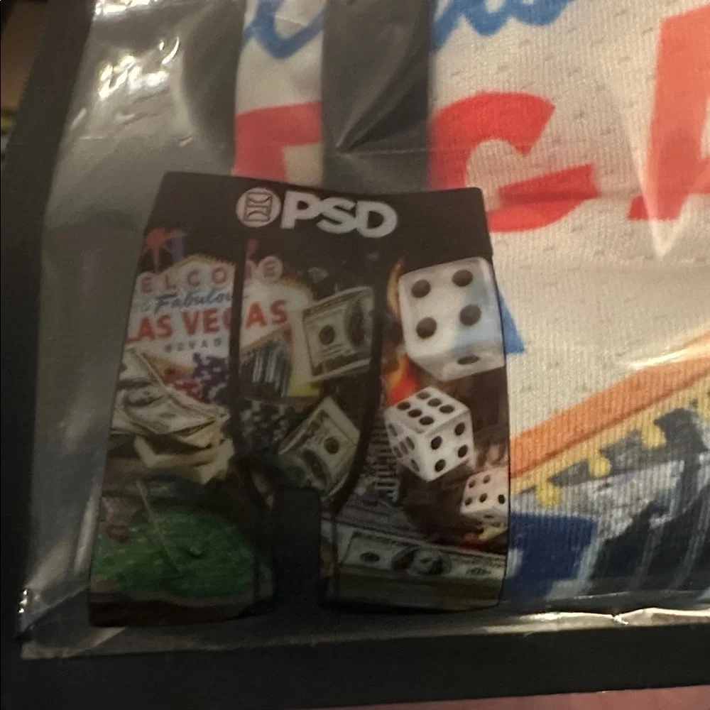 PSD Vegas Money Hot Table Graphic Boxer Briefs - Picture 3 of 5